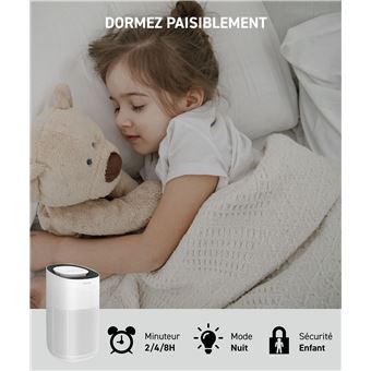 Purificateur d'air Climadiff AIRPUR3 48 W Blanc