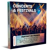 Coffret cadeau Smartbox Concerts & Festivals