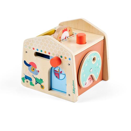 Lilliputiens Multicolore Jeu D'éveil Maisonnette Cache-Cache