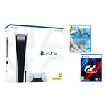 Console Sony PlayStation 5 + Horizon Forbidden West PS5 + Gran Turismo 7 PS5