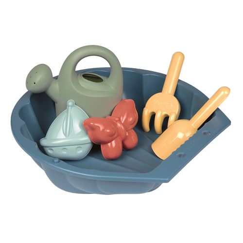 Mini bac Smoby Sable Simple Garni Bleu