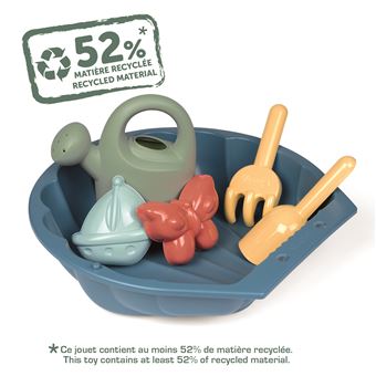 Kit De 11 Jouets De Plage Pour Enfants – Seau Pliable Orange, Pelle, Râteau, Moules, Roue à Eau – Pour Bac à Sable, Plage, Extérieur