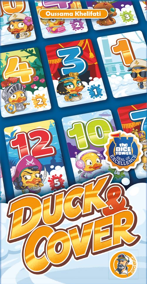 Boite de Jeu d’ambiance Asmodee Duck & Cover