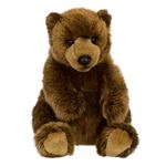 Animal en peluche Wwf Ourson Grizzly 23 cm