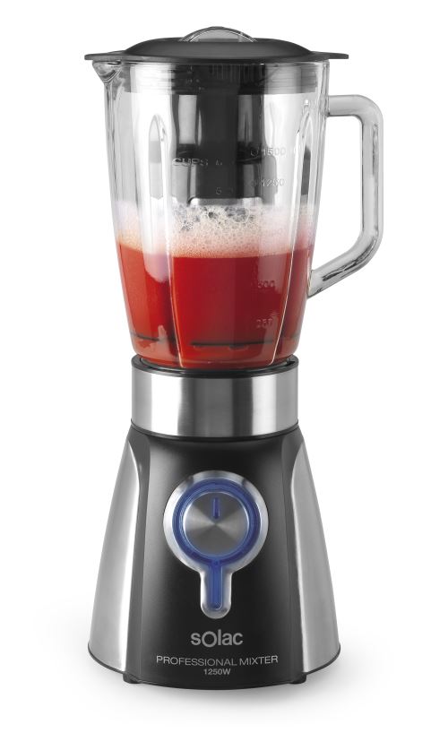 Bol mixeur Solac 1250 W Negro Inox