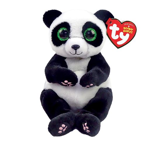Peluche TY Beanie Babies Small Ying Le Panda Noir et Blanc