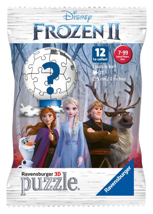 Rave Puzzle 3D Ravensburger Blindpack La Reine Des Neiges 2