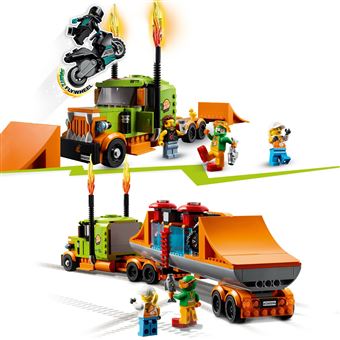 LEGO® City 60294 Le camion de spectacle des cascadeurs