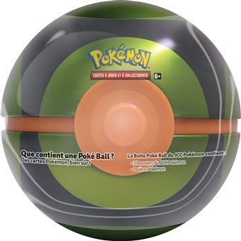 Pokeball Tin 3 boosters Rentrée 2020 Pokémon