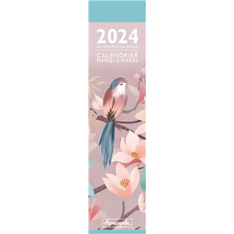 Calendrier Marque-Pages Pictura 2024 Oiseaux