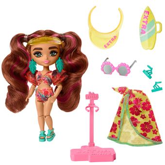 Poupée Mattel Barbie Mini Extra Plage