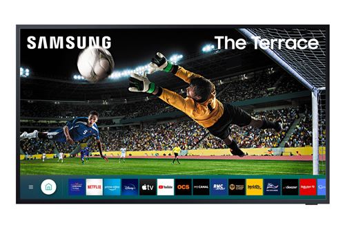 Samsung QE65LST7TCU - 65 diagonale klasse The Terrace LS Series QLED TV buitenshuis - volle zon - Smart TV - Tizen OS - 4K UHD (2160p) 3840 x 2160 - HDR - Quantum Dot - titaanzwart