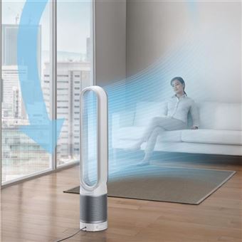 15% sur Purificateur d'air ventilateur Dyson Pure Cool TP00 Blanc et Argent  - Achat & prix