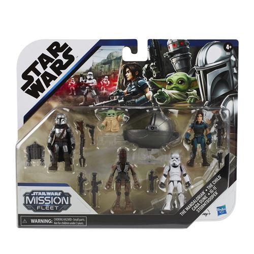 Pack de 5 Figurines Star Wars Mission Fleet - Figurine de
