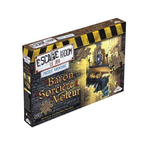 Jeu De Stratégie Riviera Games Escape Room Puzzle 2 Baron Sorcière Et Voleur