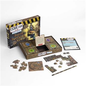 Jeu de stratégie Riviera Games Escape Room Puzzle 2 Baron sorcière et voleur