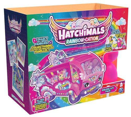 Pack de 2 Familles Surprise Hatchimal 1 Ado et 1 Bébé Saison 2