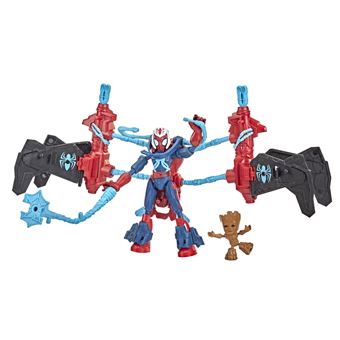 Figurine Spiderman Bend and Flex Space Mission Jet