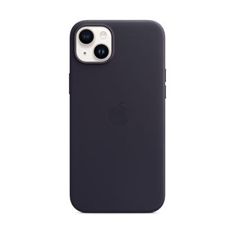 Apple - Coque de protection pour téléphone portable - compatibilité avec MagSafe - cuir - encre - pour iPhone 14 Plus