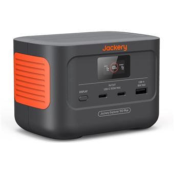 Station d'énergie portable Jackery Explorer 100 Plus 128 W Gris et Orange - 1