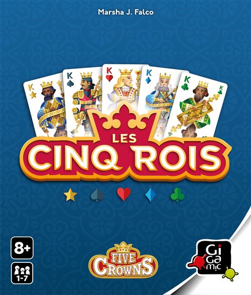 Jeu de Cartes Gigamic Les Cinq Rois – Inspiré du Rami, 1 à 7 Joueurs - vue 10