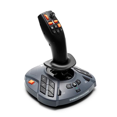 Joystick multifonctions pour farming et construction Thrustmaster Noir pour Playstation et PC