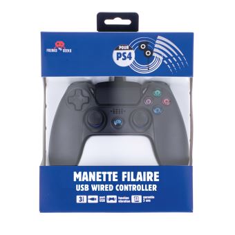 Manette PS4 filaire Freaks And Geeks Noir