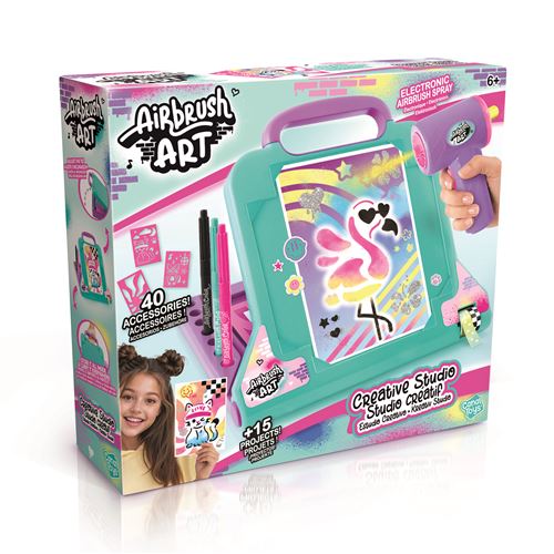 Dessin et coloriage enfant Canal Toys Airbrush Art Studio Créatif