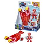 Figurine Pyjamasques Vehicule De Heros Animal De Bibou