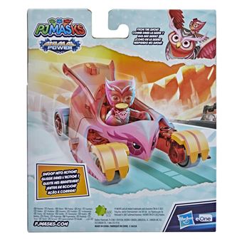 Figurine Pyjamasques Vehicule De Heros Animal De Bibou