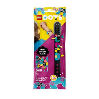 LEGO® DOTS 41943 Bracelet avec des charms Gamer