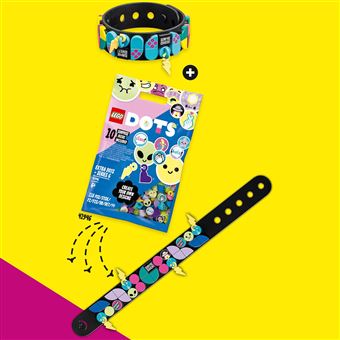 LEGO® DOTS 41943 Bracelet avec des charms Gamer