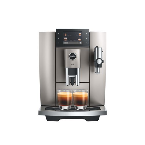 Expresso Broyeur JURA E8 Midnight Silver (ED) – 1,9 L, 15 Bars, 1450 W - vue 2