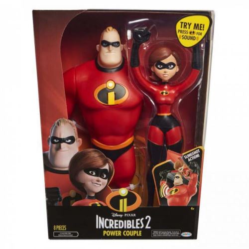 Set de 2 figurines Jakks Pacific Les Indestructibles 2 Power Couple 30 cm