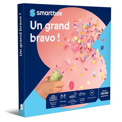 Coffret cadeau SmartBox Un grand Bravo !
