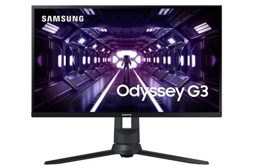 Samsung Odyssey G3 F24G35TFWU - LED-monitor - 24 - 1920 x 1080 Full HD (1080p) @ 144 Hz - VA - 250 cd/m² - 3000:1 - 1 ms - HDMI, VGA, DisplayPort - zwart