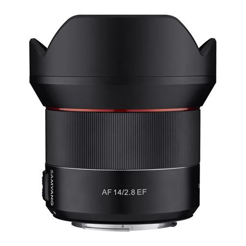 Objectif Samyang 14 mm f/2.8 AF Noir pour Canon EF