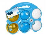 Set de 6 boules de pétanque en plastique OM