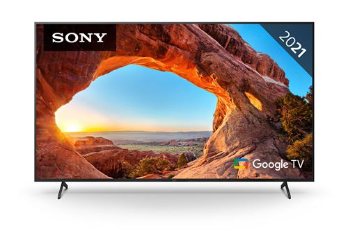Sony KD-85X85J - 85 diagonale klasse (84.6 zichtbaar) - X85J Series led-achtergrondverlichting lcd-tv - Smart TV - Google TV - 4K UHD (2160p) 3840 x 2160 - HDR - Direct LED - zwart
