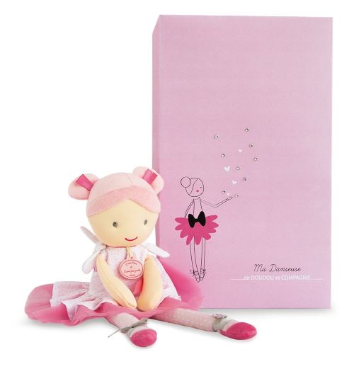 Peluche Doudou et Compagnie Ma danseuse Rose