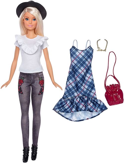 Poupée Barbie™ Fashionistas® Jean à fleurs Mattel