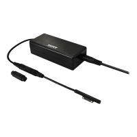 Chargeur câble de chargement allume-cigare 12V vhbw pour Tablette, Netbook,  Pad Microsoft Surface Pro 3, Surface Pro3