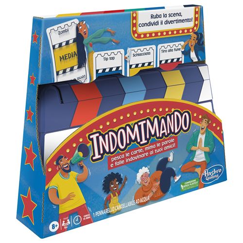 Jeu Classique Hasbro Gaming Guesstures – Jeu de Mimes Rapide et Amusant
