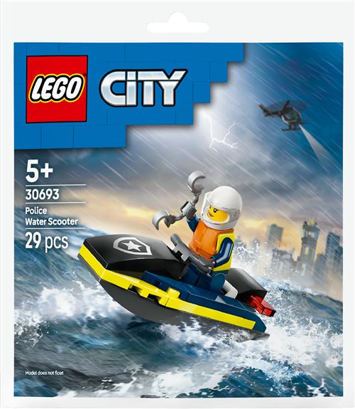 Lego City Lego® City 30693 Le Jet-Ski De La Police