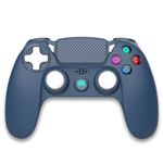 Manette Sans Fil Night Blue pour PS4 Avec Prise Jack pour casque et boutons lumineux