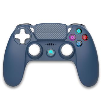 Manette Sans Fil Night Blue pour PS4 Avec Prise Jack pour casque et boutons lumineux