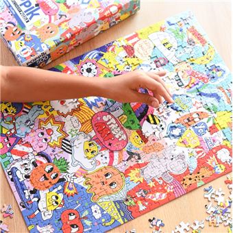 Puzzle Poppik Graffitis avec Poster 500 pièces