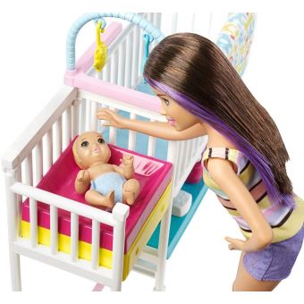 La Chambre De Barbie Par Mattel - Salle De Jeu Pour Poupée - À Partir De 3 Ans