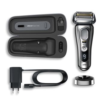 Rasoir électrique Braun Series 9 Pro 9427s avec Power Case Argent et Noir - 1