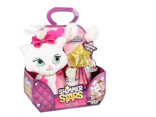Peluche Shimmer Star Le chat